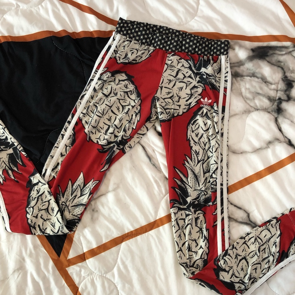 Adidas pineapple pants